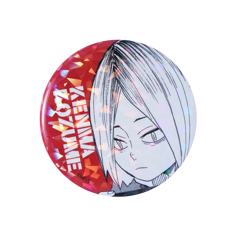 ジャンプGIGA ハイキュー メタリック 缶バッジ 孤爪研磨 ハイキュー