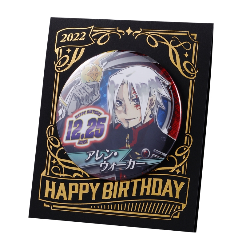 D.Gray-man① Dグレ アレン コレクション缶バッジ アクリルバッジ① D
