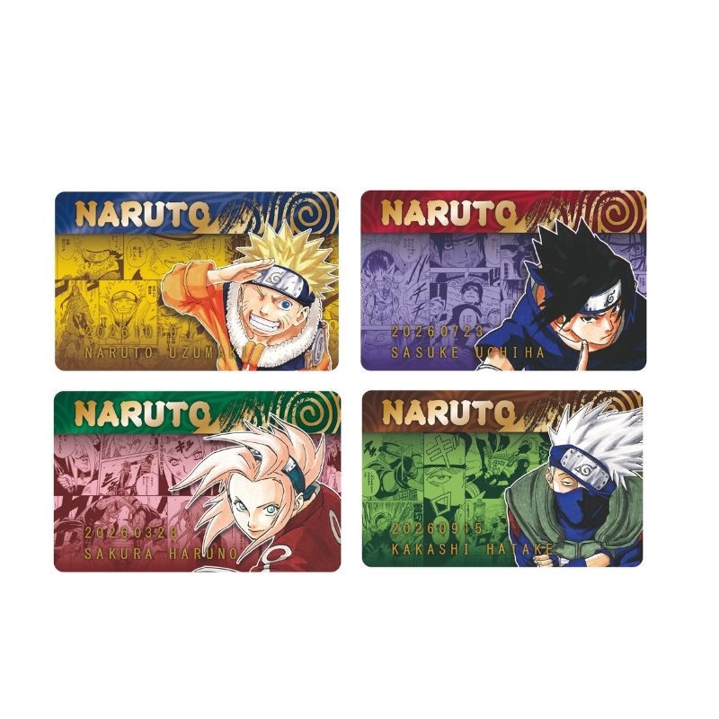 NARUTO－ナルト－』バースデイコレクションカード2026 4枚