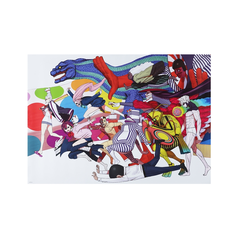 ダンダダン』B2ポスター ＜少年ジャンプ＋展＞ BE2: イラスト