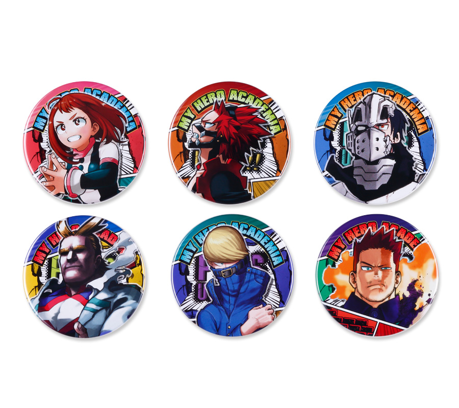 ホークス 原画展 缶バッジ ヒロアカ原画展 コレクション缶バッジ