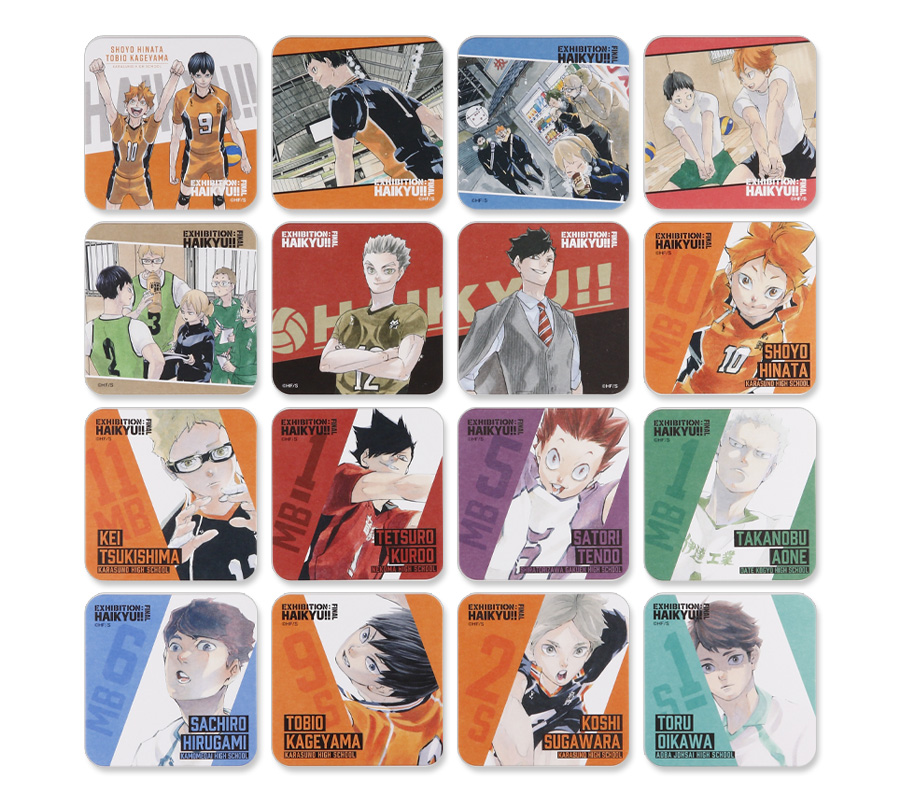 ハイキュー アートコースター第4弾 全種&BOX特典セット Amazon.co.jp