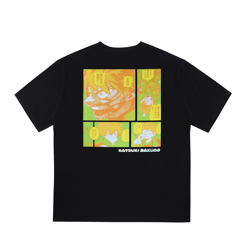 僕のヒーローアカデミア 爆豪勝己 十傑 ジャンプショップ受注Tシャツ m