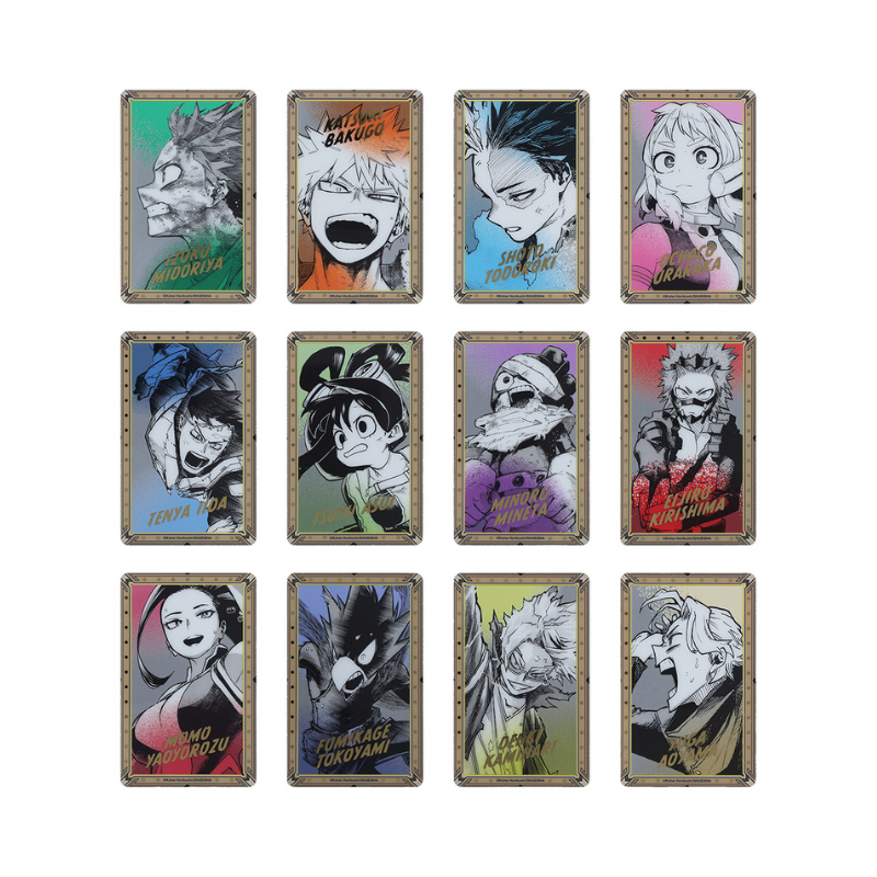 僕のヒーローアカデミア』箔押しクリアカードコレクション 全種セット