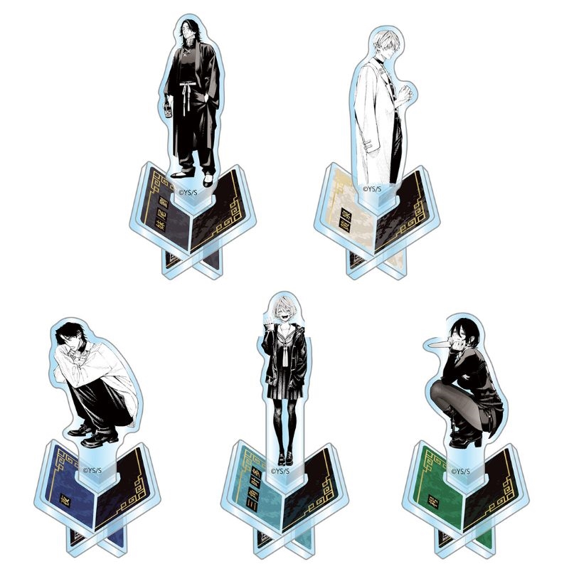 JCS限定 『極楽街』アクリル“X”フィギュアコレクション 第1弾 全