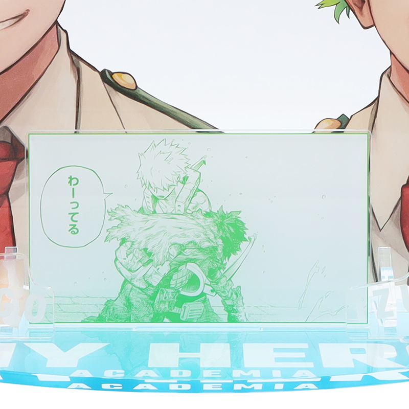 ヒロアカ A2アートポスター The Beginning 緑谷出久 爆豪勝己 ヒロアカ