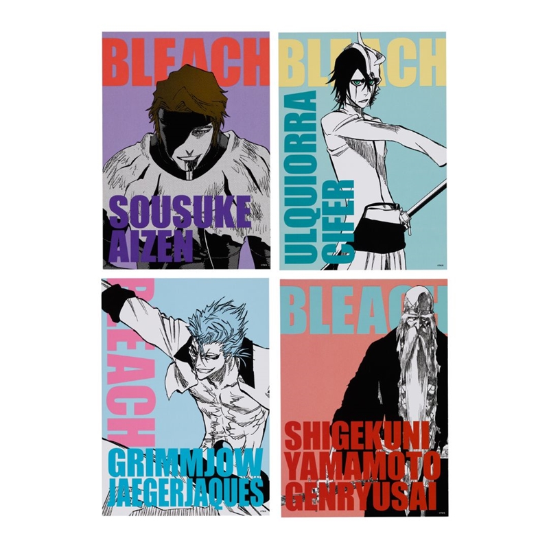 BLEACH 原画展 ポスターコレクション A・B セット 全種 コンプリート