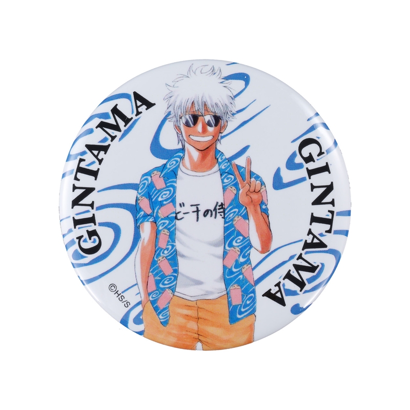 銀魂 スペシャルTシャツ 缶バッジ 坂田銀時 ジャンプショップ 白夜叉