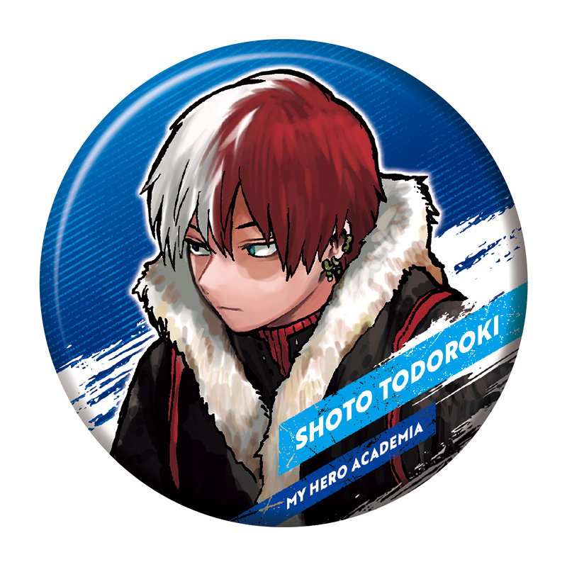 僕のヒーローアカデミア 轟焦凍 原作 コレクション缶バッジ 新十傑 冬十