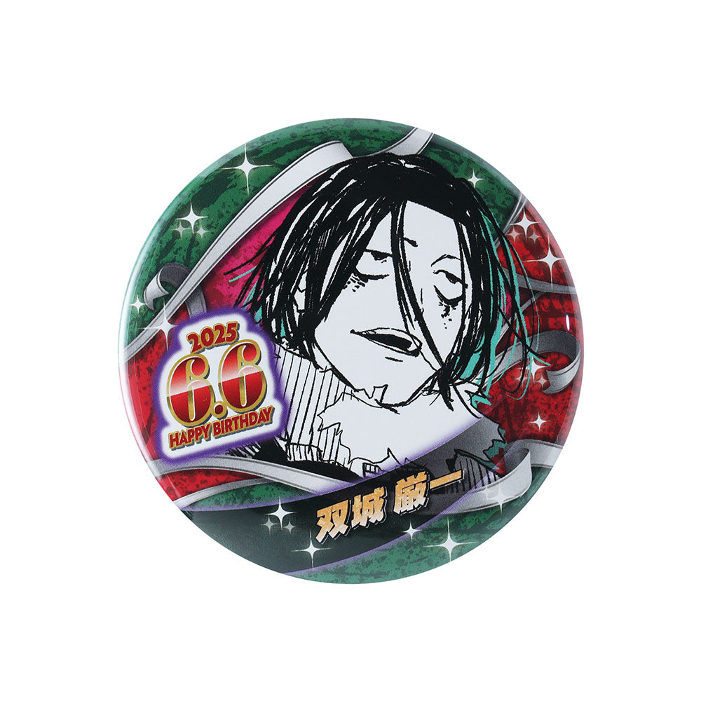 BLEACH BHDC DISCO おにぎりファンクラブ 缶バッジ 朽木ルキア BLEACH