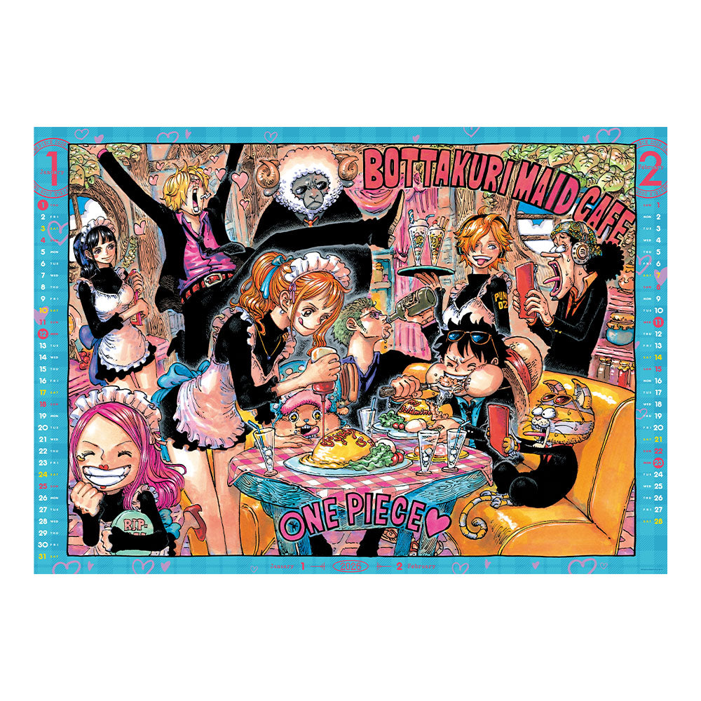 2023 ワンピース ONE PIECE コミックカレンダー 大判 ONE PIECE