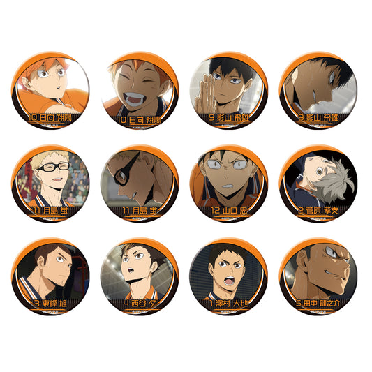 ハイキュー!! ジャンプGIGA2024 日向翔陽 缶バッジ 44個＋1個セット