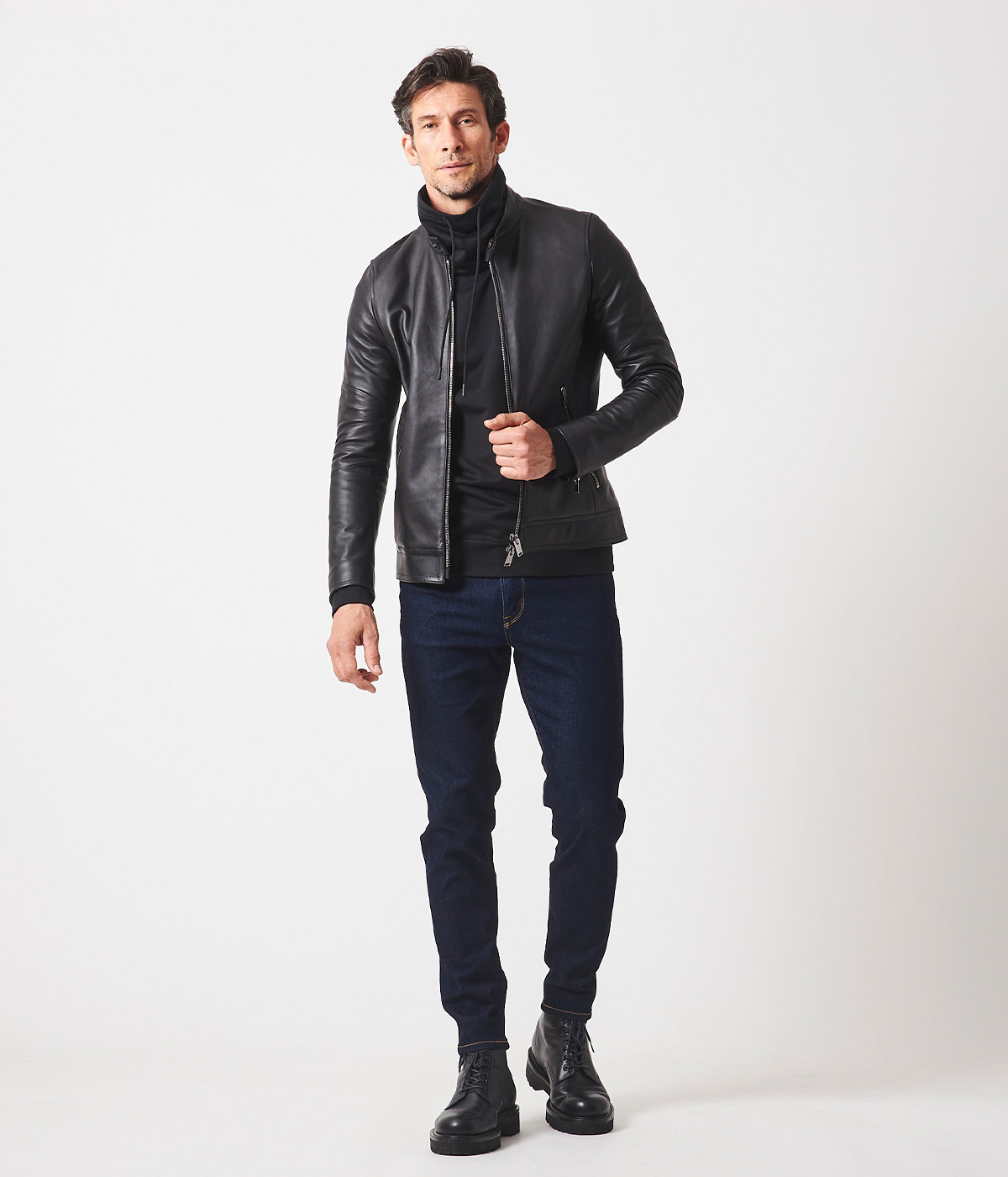 junhashimoto INNERRIDERS 新品 レザーインナーライダース SINGLE