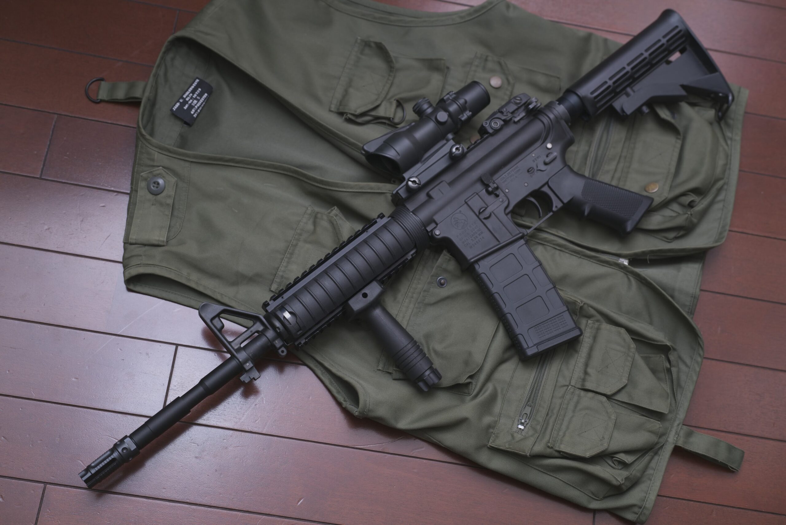東京マルイ m4a1カービン ガスブロ 外装カスタム mws M4A1 MWS - ガス