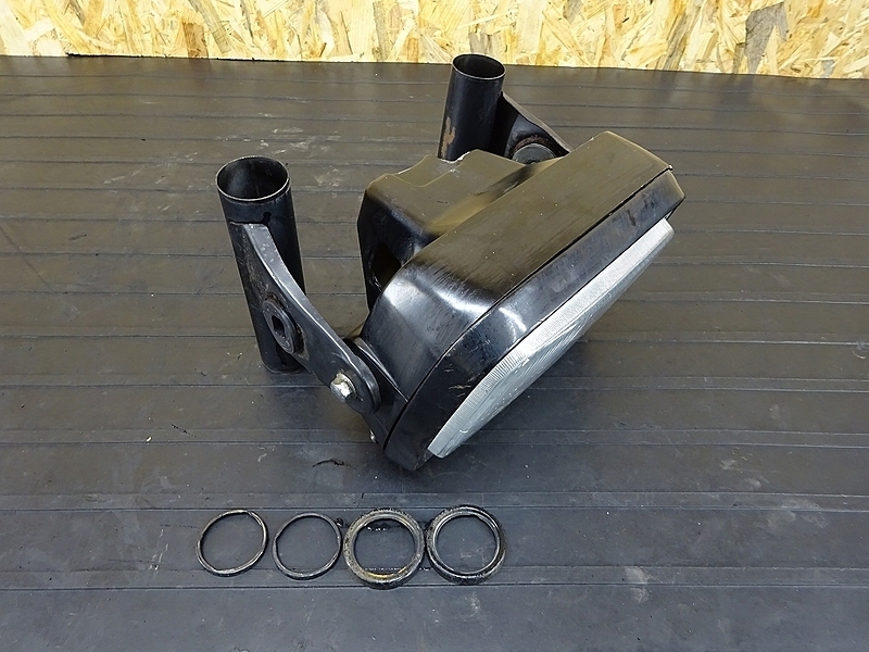 GPZ400FⅡ 純正ヘッドライト カバー付き Yahoo!オークション