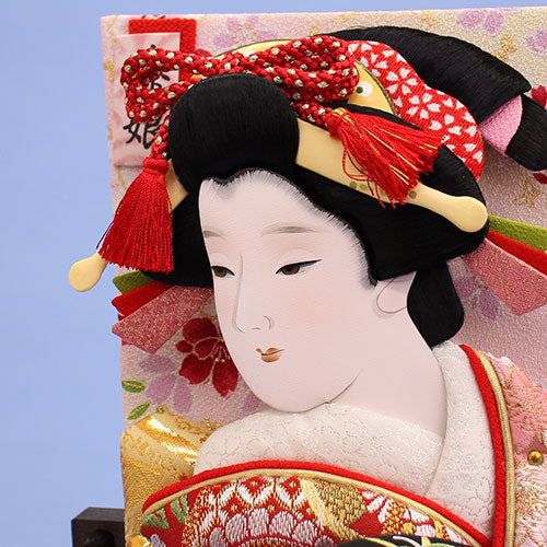 押絵羽子板13号 雅 黒台付き – 寿鳳人形の東芸