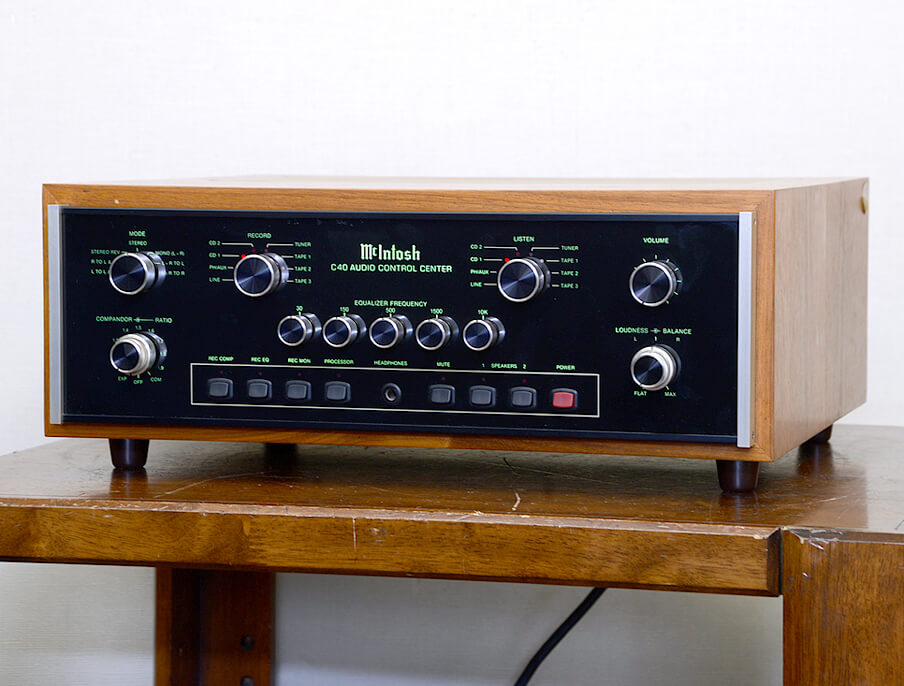 McIntosh C40 コントロールセンター / 札幌の中古オーディオ・レコード