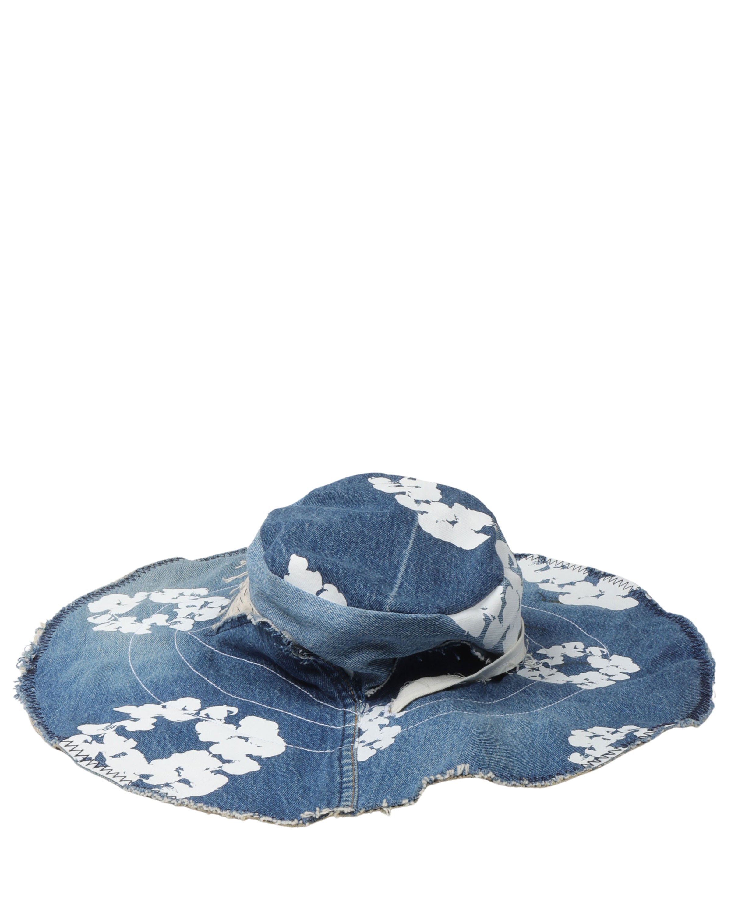 帽子 Denim Cotton Wreath Bucket Hat READYMADE x DENIM TEARS COTTON