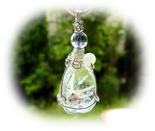 フローライトインクォーツ：樹Rieは高波動の天然石と手作りの