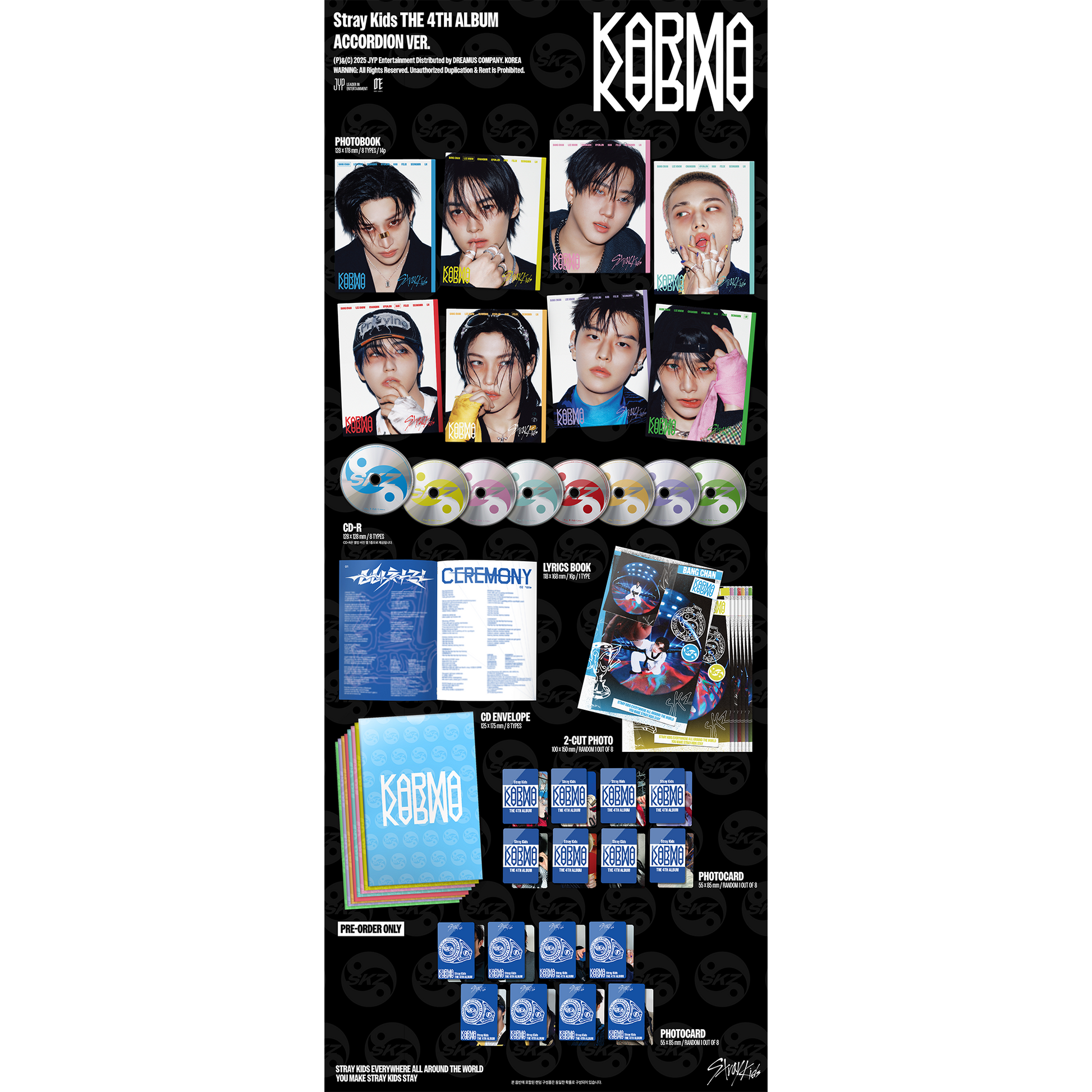 Stray Kids KARMA カルマMakestar 購入 特典 トレカ KARMA 店舗特典