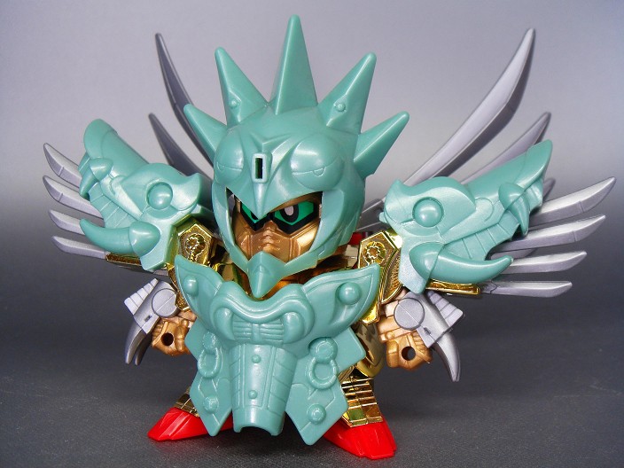 ≪組立済≫元祖SDガンダムワールド No.120 SD戦国伝 雷帝千生神将軍