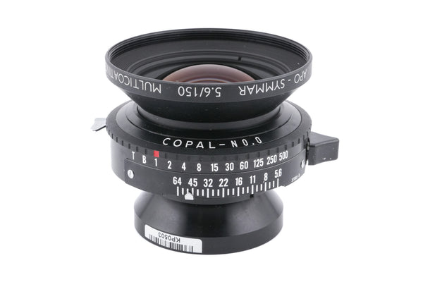 フィルムカメラ Schneider APO SYMMAR 180mm f/5.6 Schneider Apo