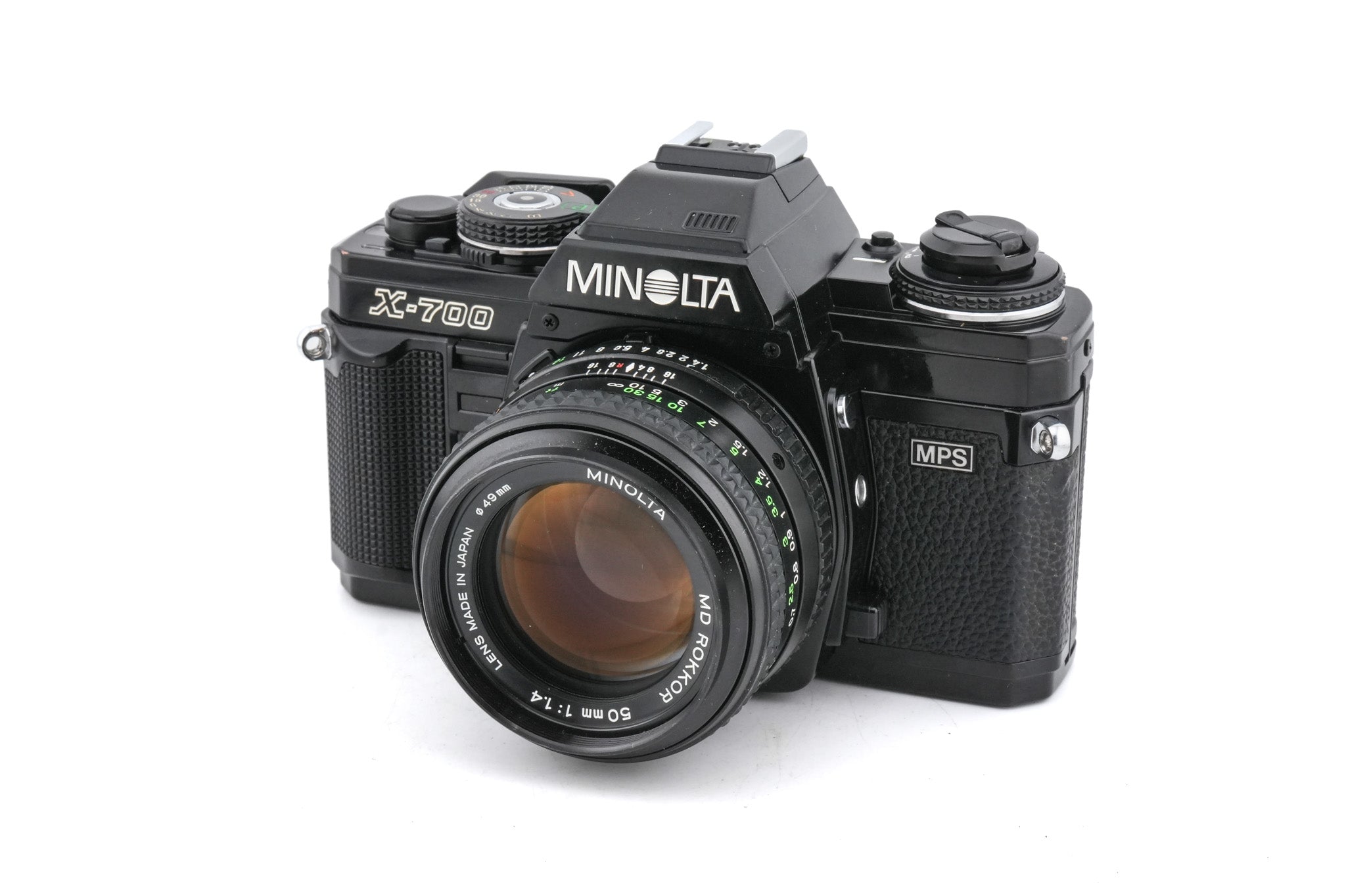 MINOLTA X-700 ブラック MD ROKKOR 50mm F/1.4