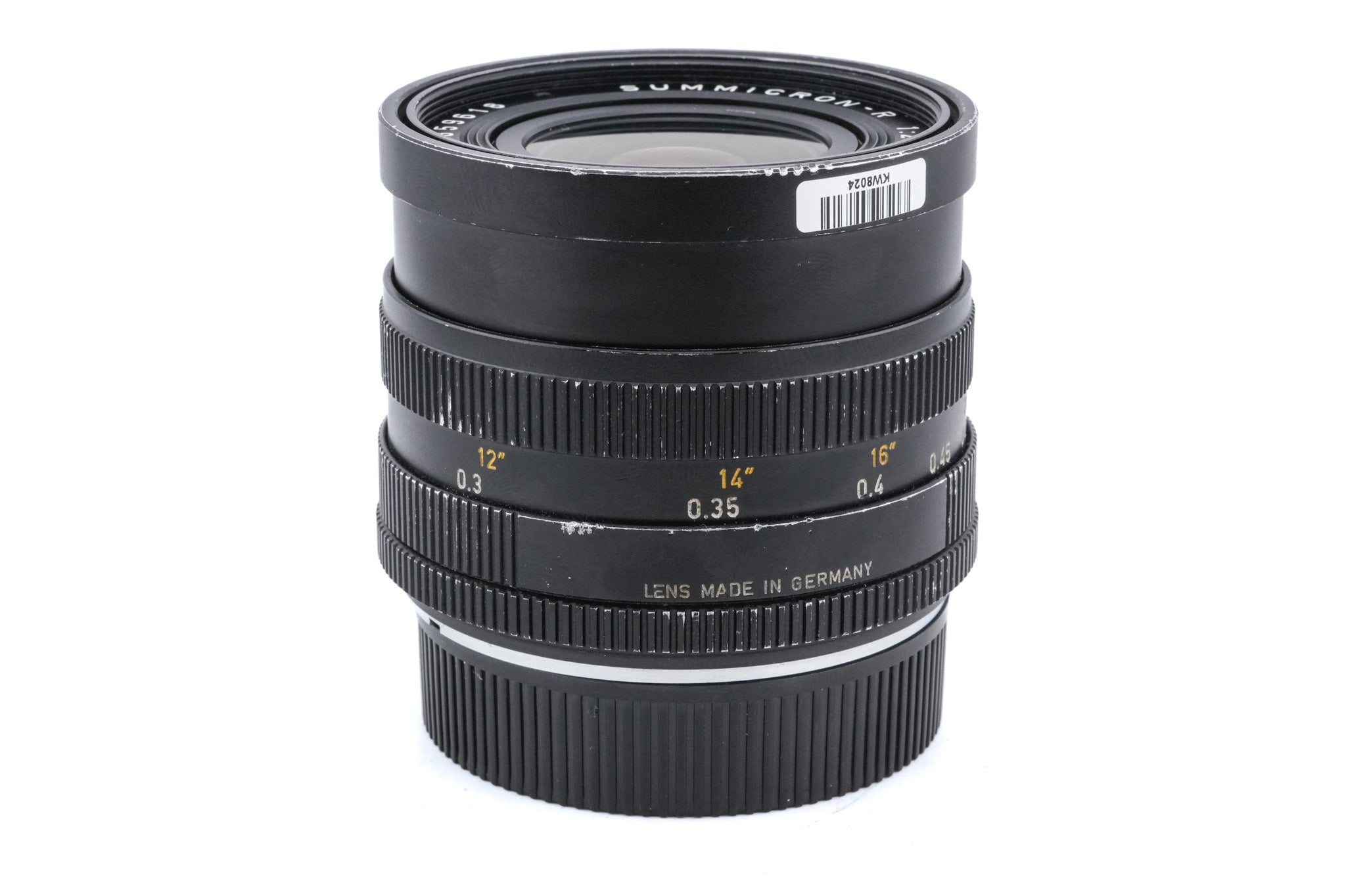 Leica 35mm f2 Summicron-R (Type II) (3-Cam) (11115) – Kamerastore