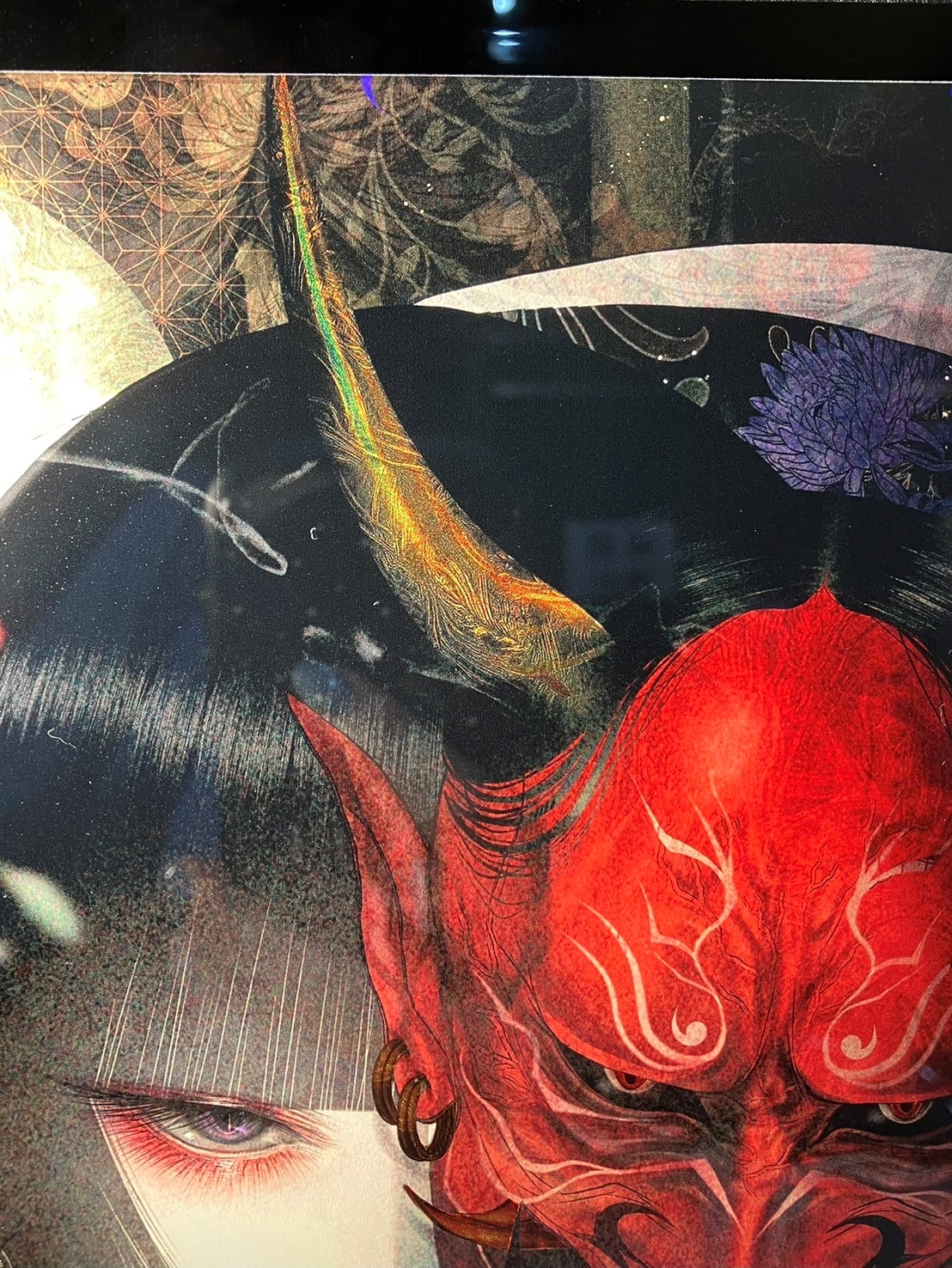 t*7様 皐月恵 『花鳥風月』 版画 36/150 証明書付き 既存箱欠品