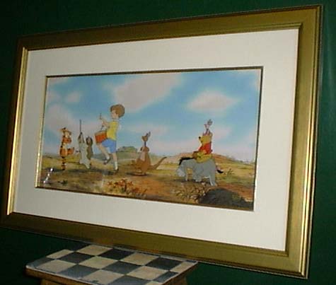 ディズニー セル画 くまのプーさん プーベアパレード