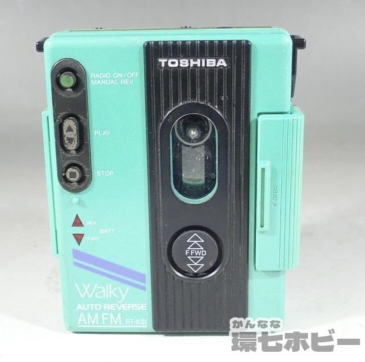 東芝 TOSHIBAウォーキー Walky RT-KS1 ポータブルカセットプレーヤー