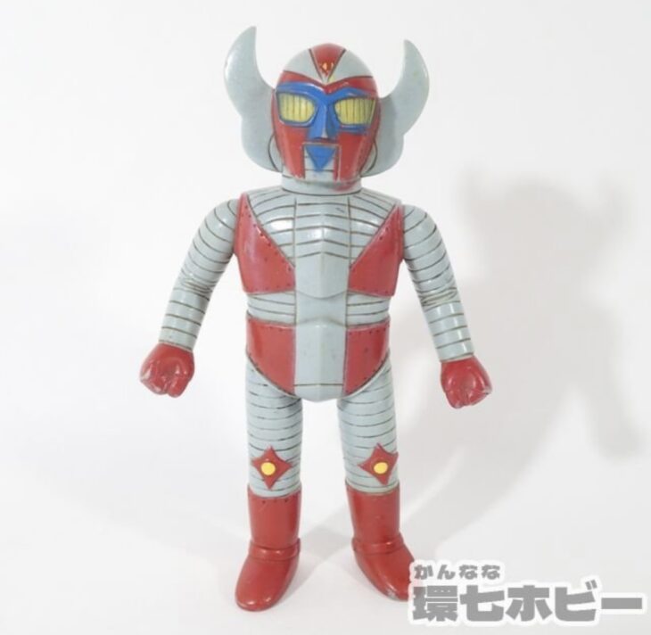 □ ブルマァク 電人ザボーガー ミスボーグ ソフビ フィギュア 人形