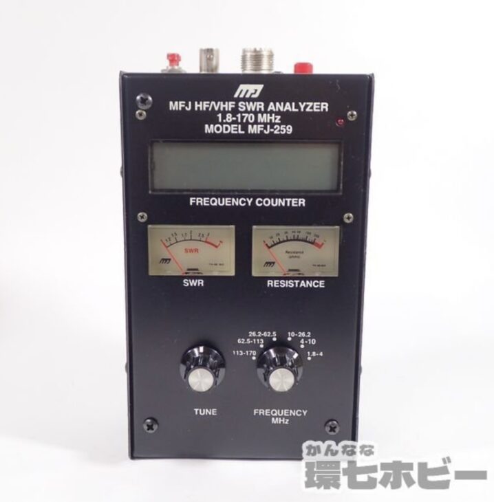 y*4様 MFJ-259 SWRアナライザー 1.8-170 MHz