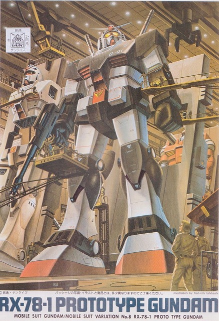 旧キット 1/144 RX-78-1 プロトタイプガンダム ガンプラ 塗装済み 完成