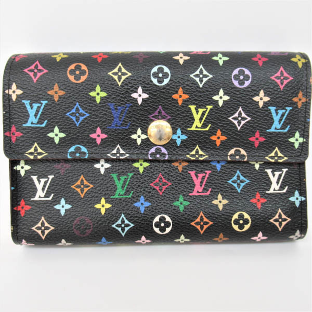 Louis Vuitton マルチカラーレザー二つ折り財布 Louis Vuitton 二