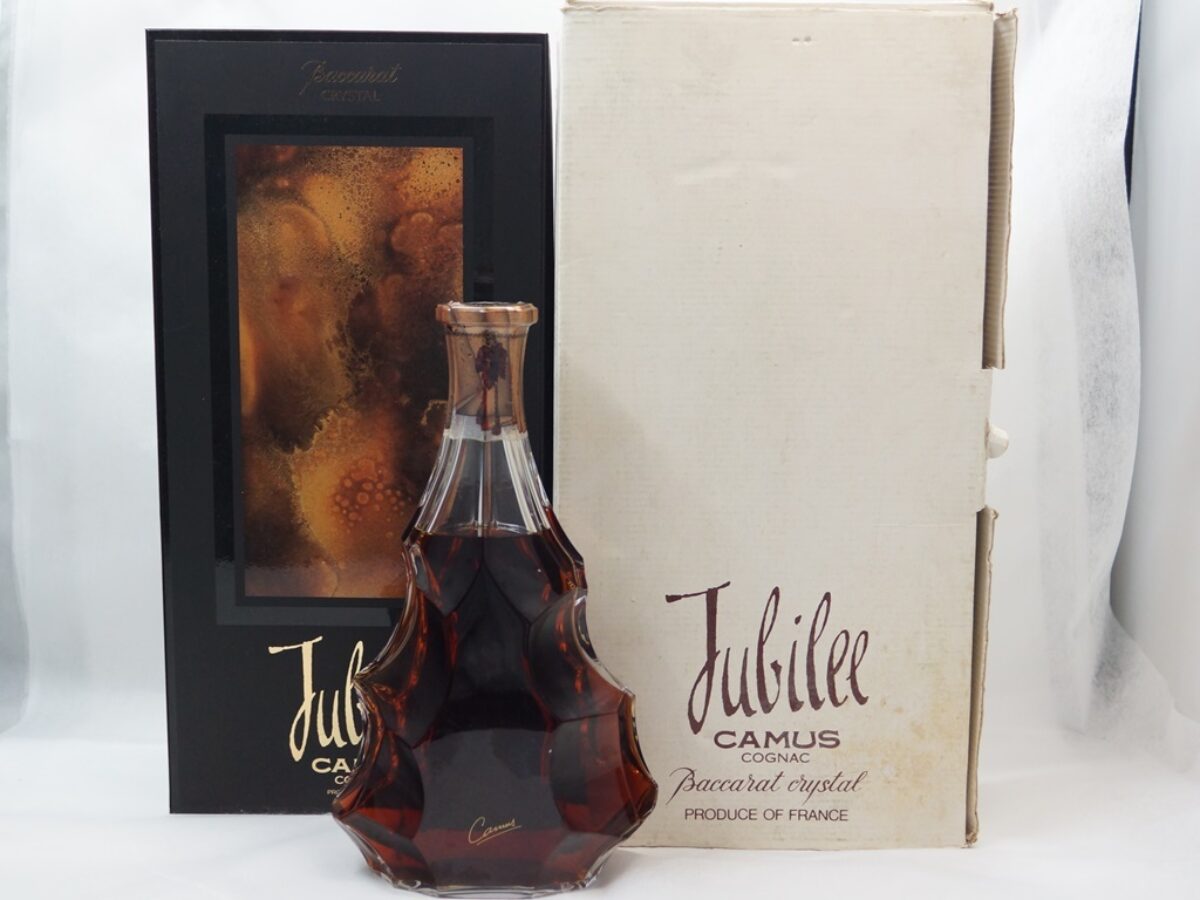未開栓】古酒CAMUS Cognac Baccarat 2000ギフトボックス 未開栓】古酒