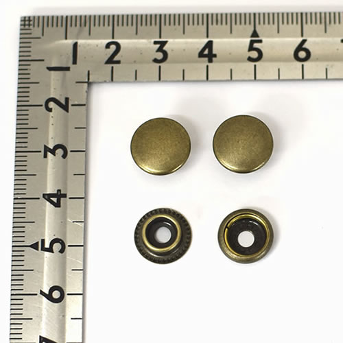 金具屋さん.com / ジャンパーホック 小(7060ホック) 両面頭