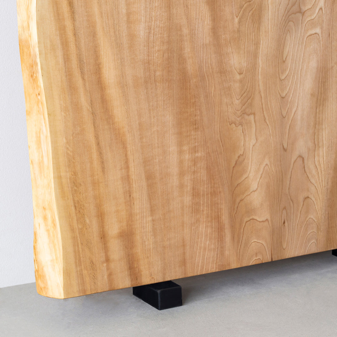 厳選一枚板 / トチ #0013 水面のような模様が美しいテーブル天板 1800