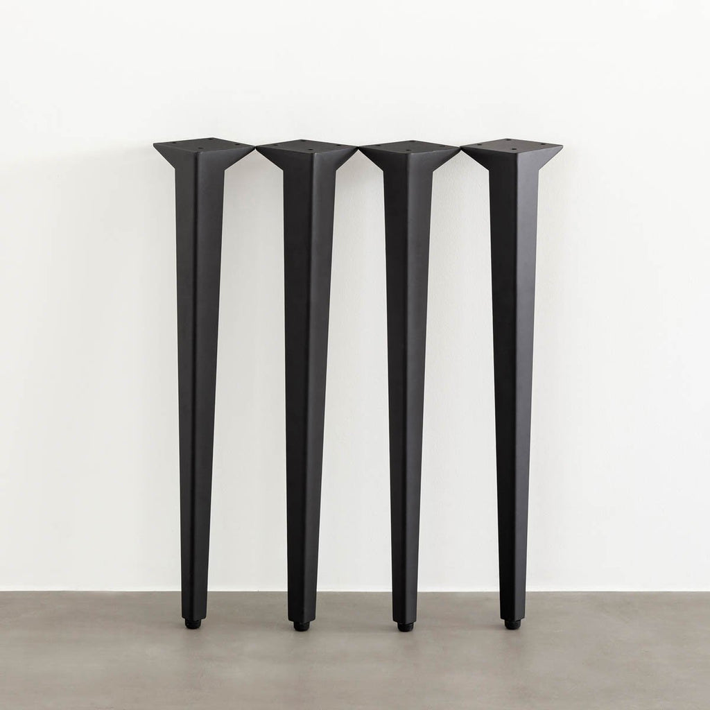 THE LEGS / ソリッドピン × Black Steel / 4本セット– KANADEMONO