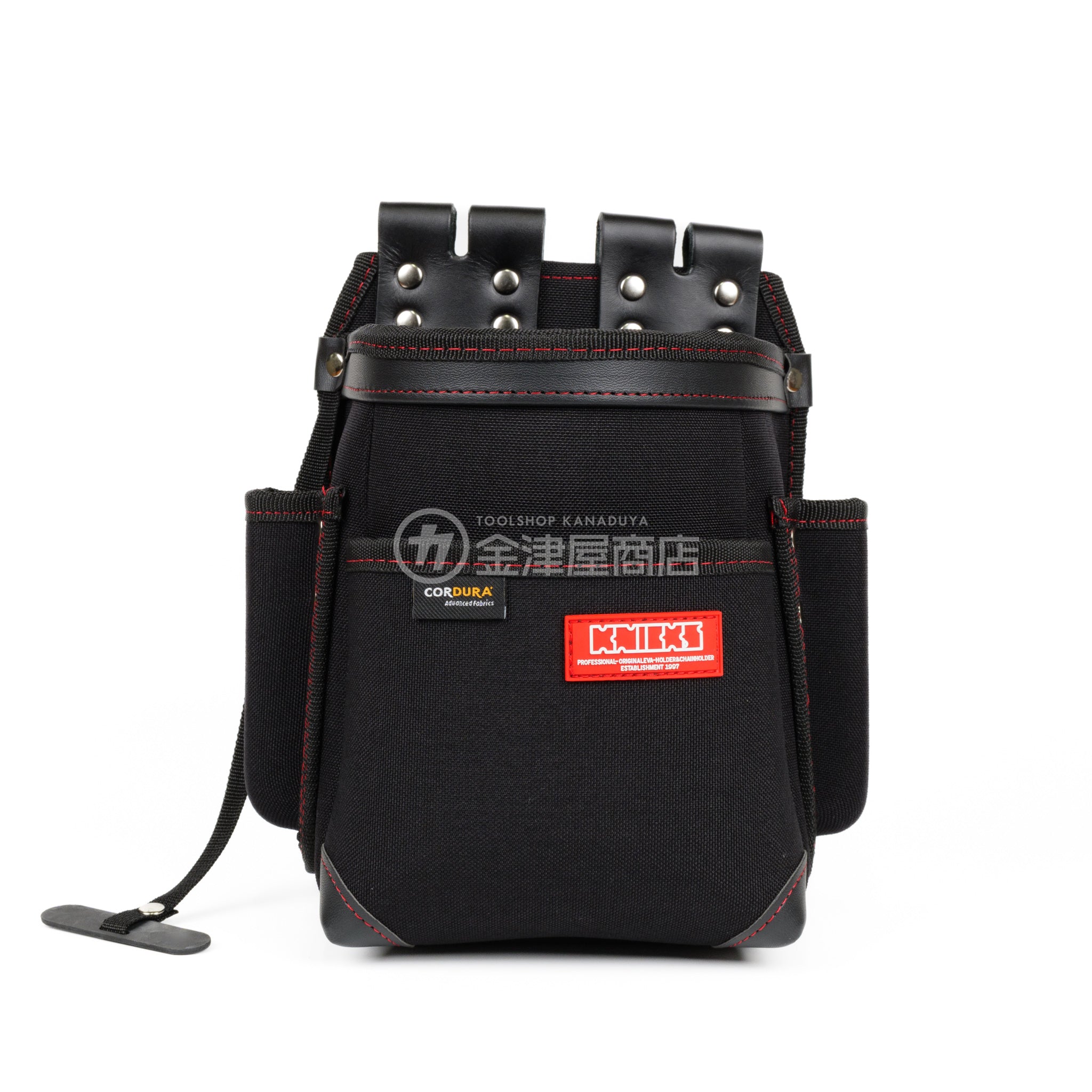 ニックス(KNICKS) CORDURA1000d生地 2段チェーン後付けタイプ腰袋 KC