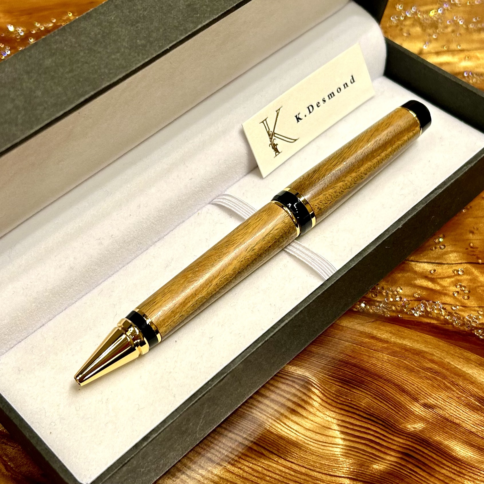 生命の樹・世界一重い木】リグナムバイタのボールペン CNZ1-1 | 金井