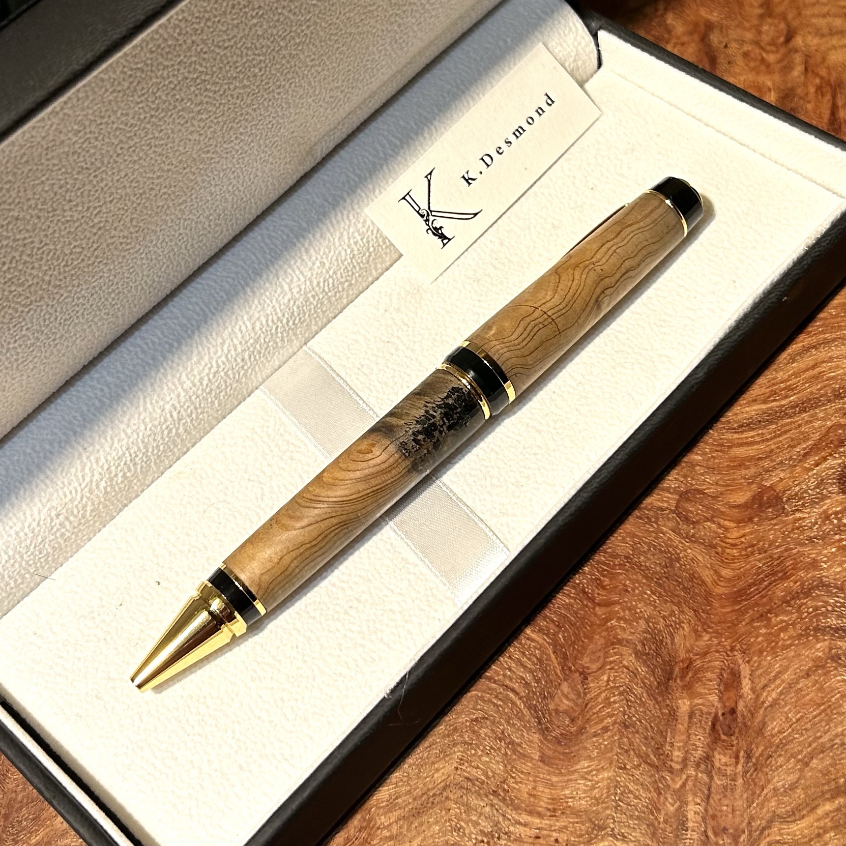 世界に一本だけ】長寿の木・ 屋久杉のボールペン 長寿を祈る贈り物に