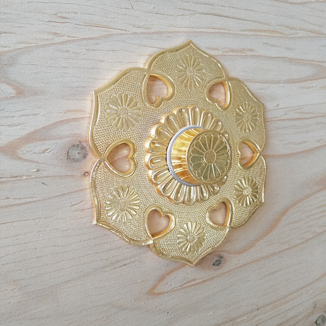 アンティーク・釘隠し(裏書きあり) 【公式通販】