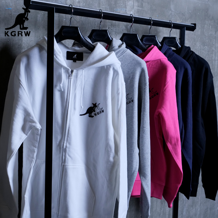 mell×KANGOL REWARDコラボ ZIPパーカー