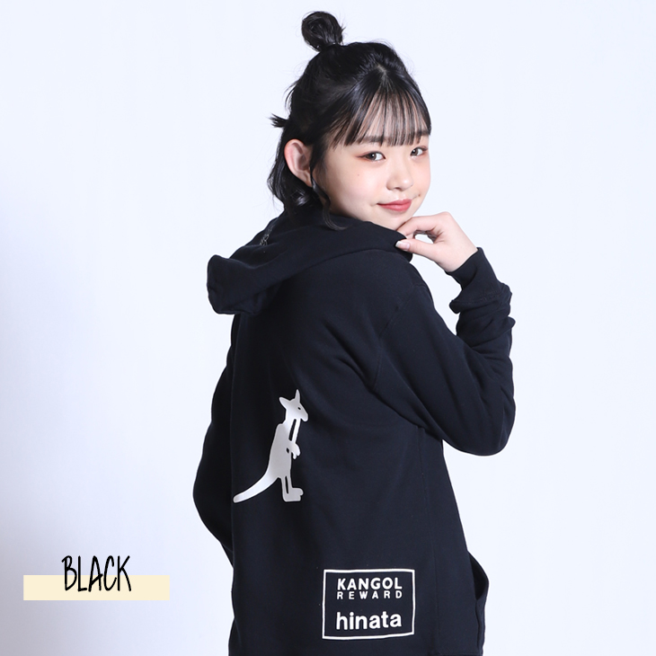 Hinata×KANGOL REWARDコラボ プルオーバーパーカー