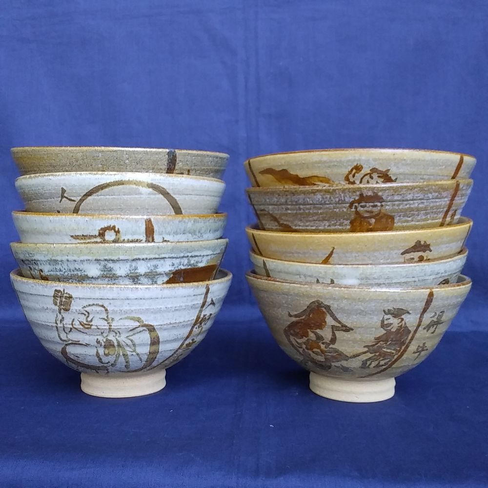 保庭楽入作 十牛図数茶碗【SOLDOUT】 | 久留米で話題を呼んでいる古