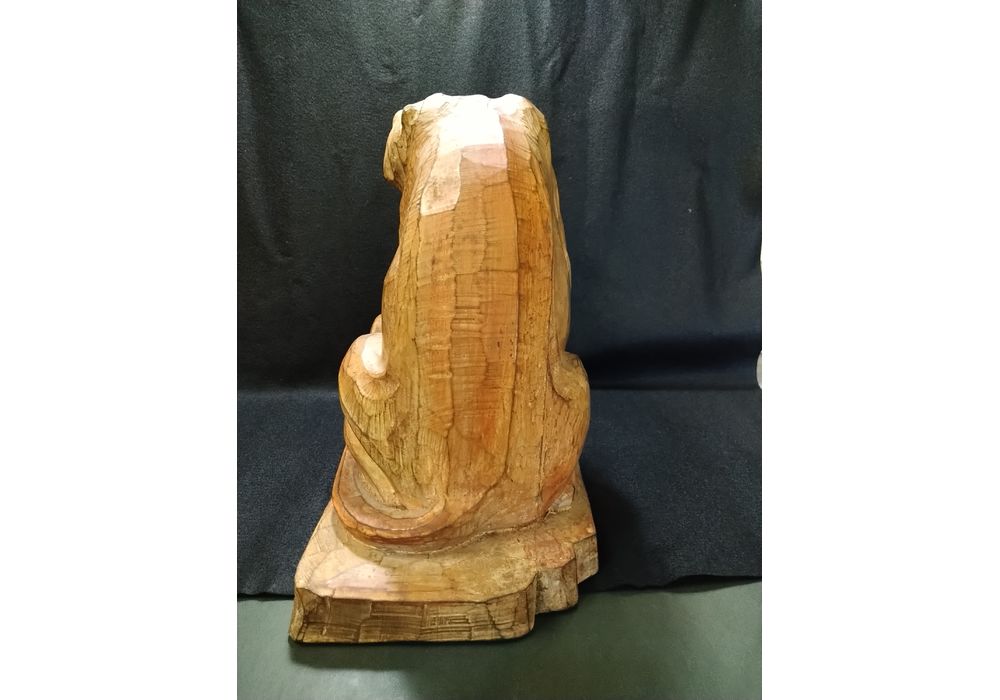 希少時代木彫 クスノキ一刀彫大黒天像36cm 香木骨董縁起飾品美術品骨董