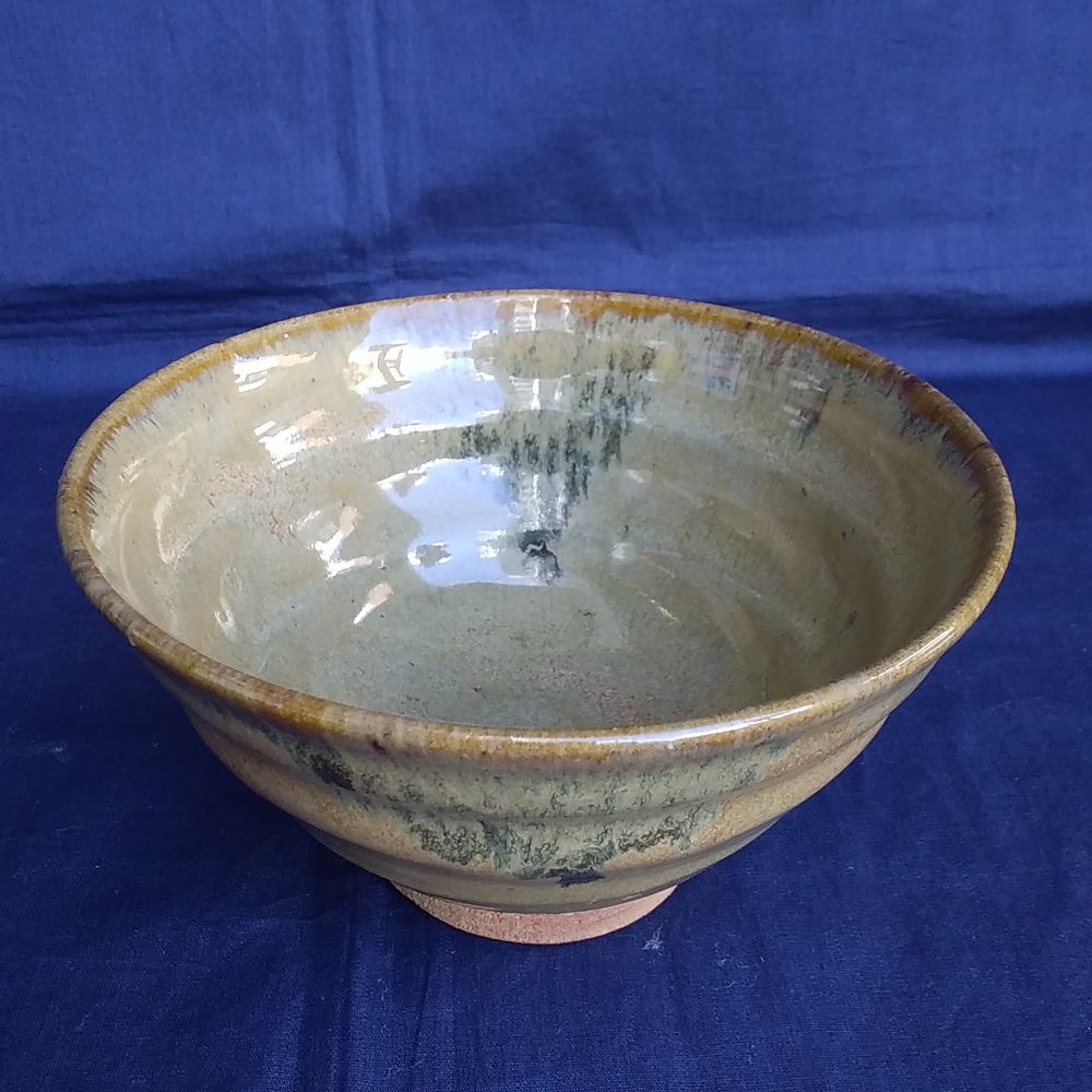 茶碗□飴釉 高取 亀井味楽 高取 朱泥 古い抹茶碗 お茶道具 時代物 骨董