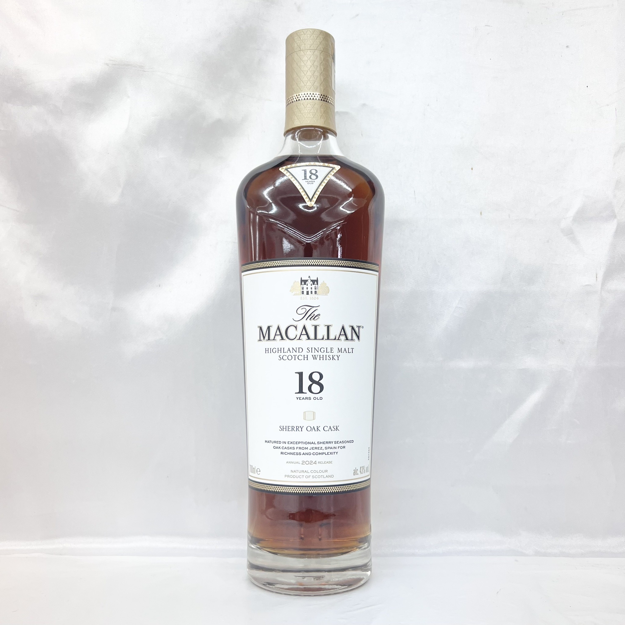 ウイスキー ザ・マッカラン MACALLAN 18年 2024リリース シェリー