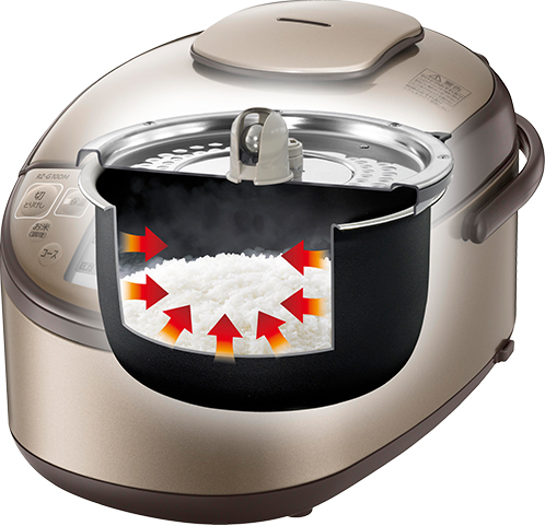 圧力IH RZ-G10DM・G18DM ： 炊飯器 ： 日立の家電品